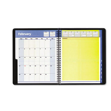 AT-A-GLANCE 2020 Weekly & Monthly Planner/Appointment Book QuickNotes 760105 Black Large 8 x 10 